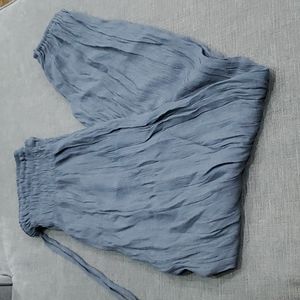 💥50% sale💥Grey semi sheer lightweight pants sz4 #b401